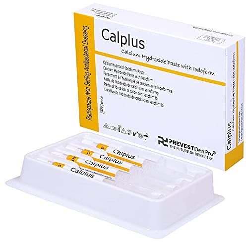 Prevest DenPro Calplus Calcium Hydroxide Paste 4 x 2 gm dental products dental pulse dental floss dental floss